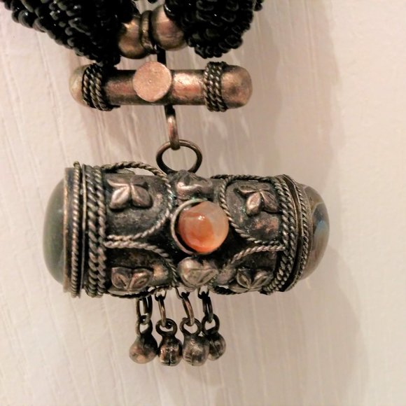 Lot 2pcs Vintage Collectible Chinese Necklaces - Picture 9 of 9